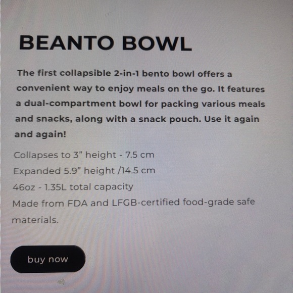 BEANTO Bowls Take to Work. School or Gym. Bowls ONLY. Compare with Amazon. & Red - Picture 6 of 8